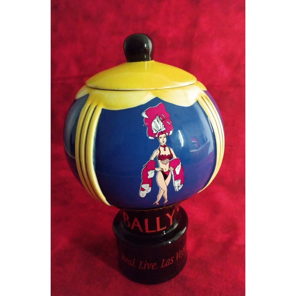 Bally's Las Vegas Hand Crafted Souvenir Glass Show Girls Nevada Bar Drink